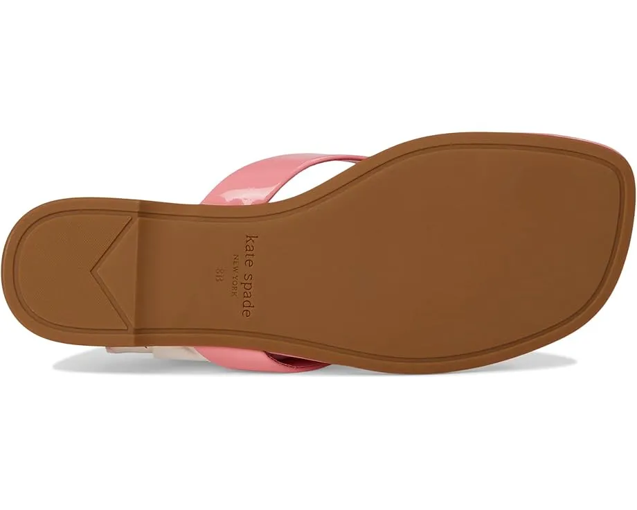 Kate Spade New York шлепанцы Spade Flower Flip Flop с цветочным мотивом