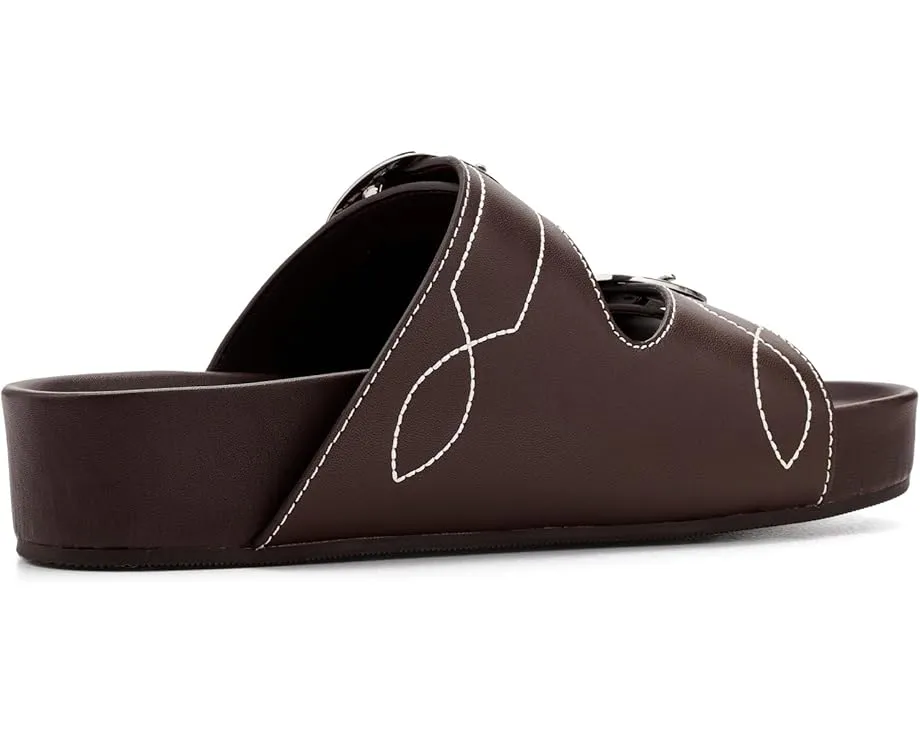 Loeffler Randall Сандалии Nico с двумя ремешками и пряжкой из кожи Nappa