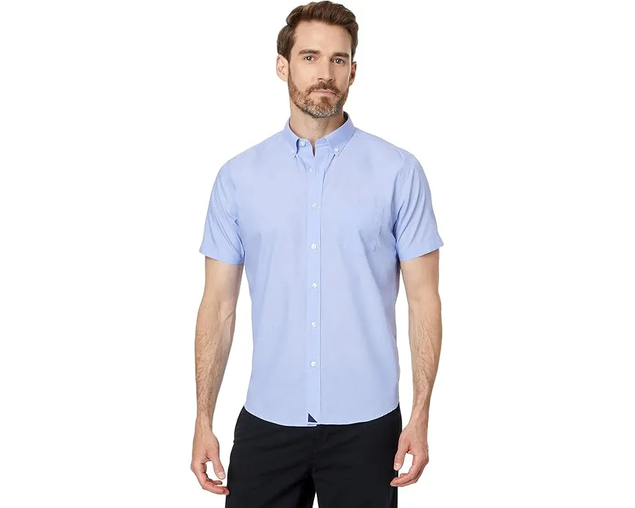 Короткая рубашка UNTUCKit без складок с карманом и закругленным подолом