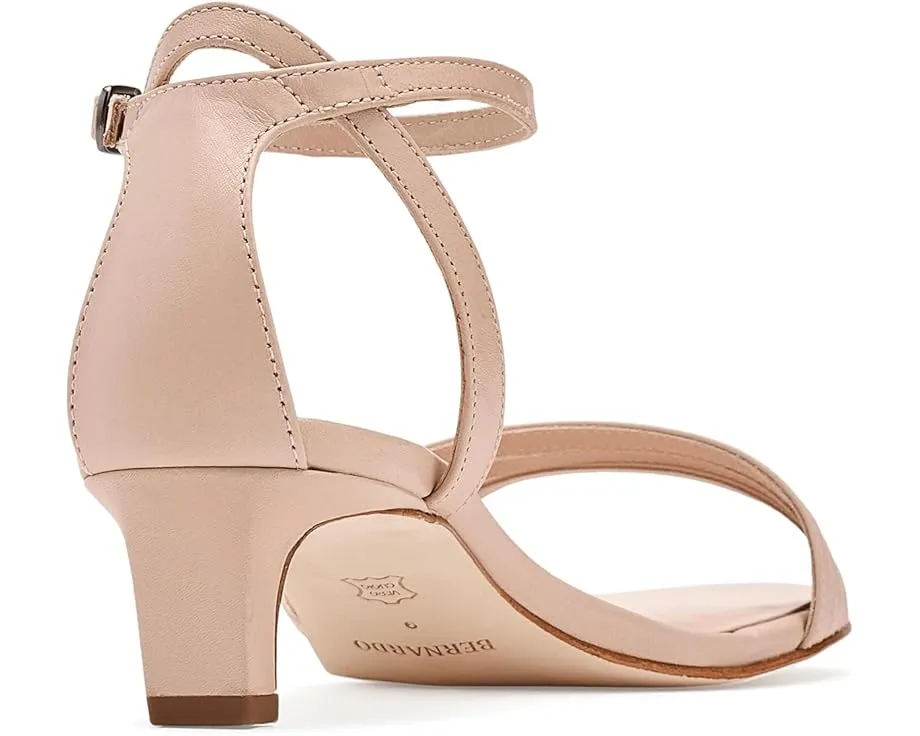 Босоножки Bernardo Lima на низком каблуке с ремешком