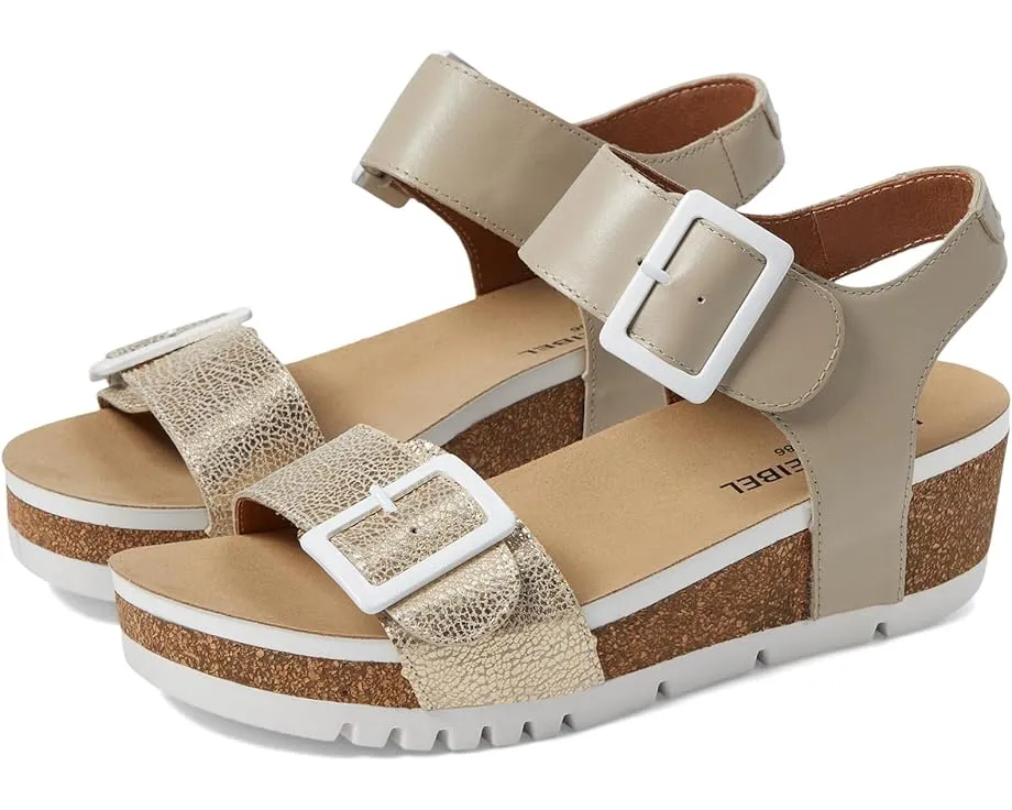 Сандалии Josef Seibel Quinn 02 с двойной пряжкой и контурной стелькой