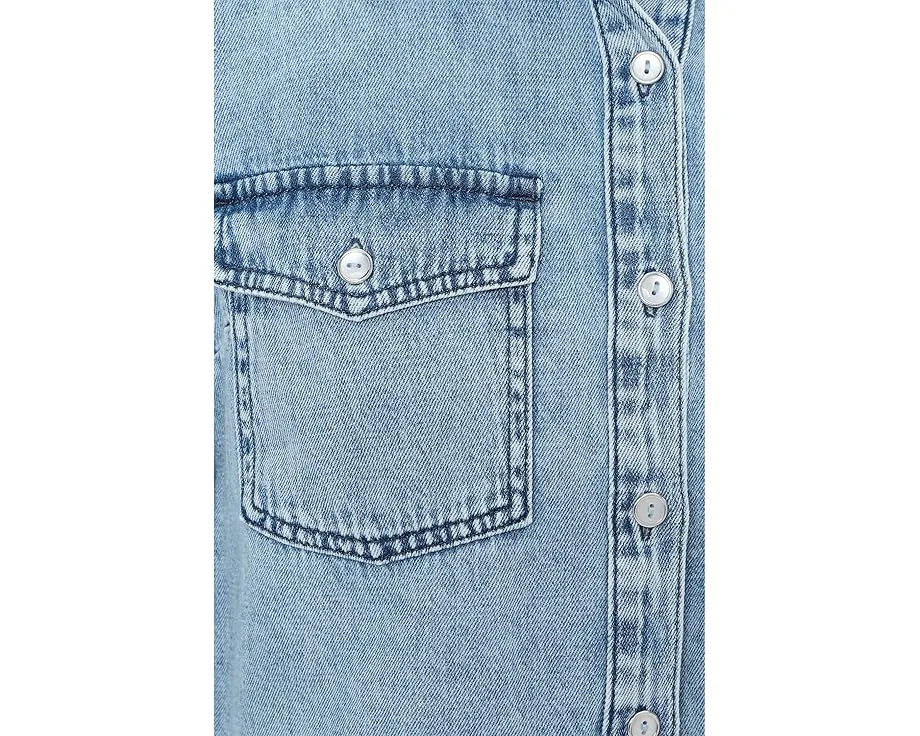 Рубашка KUT from the Kloth Posey с длинным рукавом и бахромой