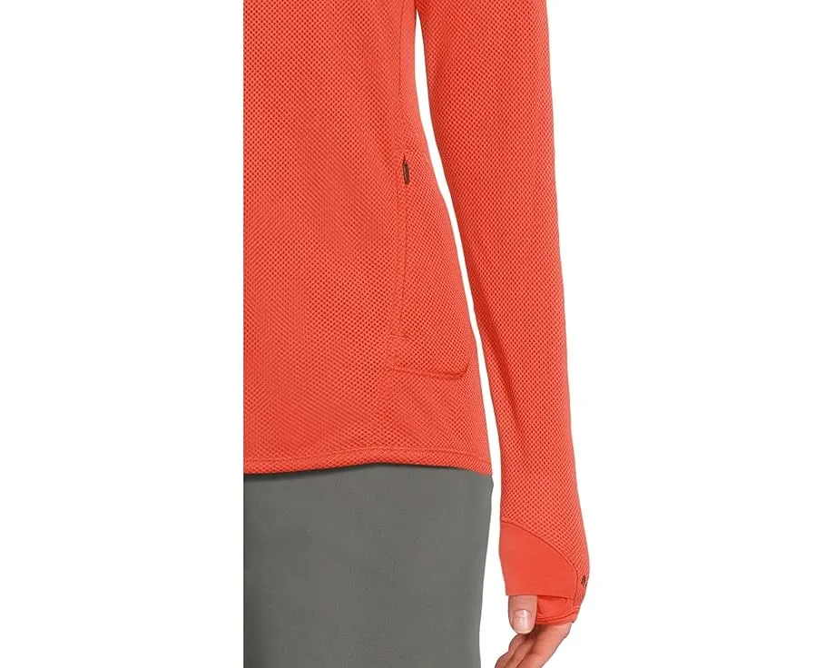 Толстовка с капюшоном Airmesh с длинным рукавом и карманом на молнии