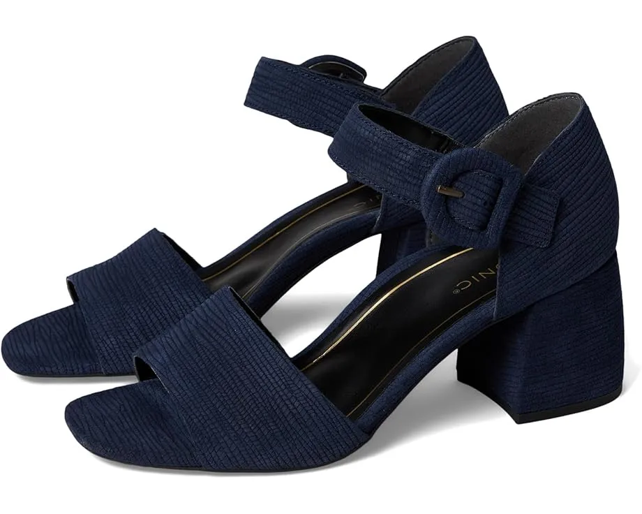 Босоножки VIONIC Chardonnay Strappy с поддержкой свода стопы и квадратным открытым носком