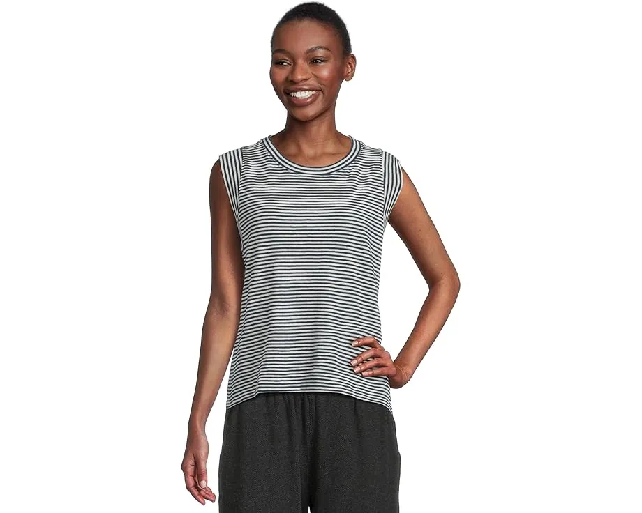 Футболка майка Faherty Sunwashed Slub с эффектом выгоревшей на солнце ткани