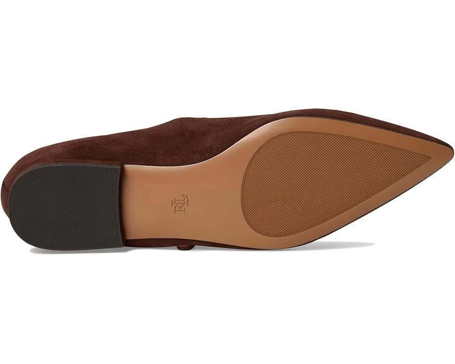 Туфли-оксфорды Londyn из замши Mary Jane от Lauren Ralph Lauren