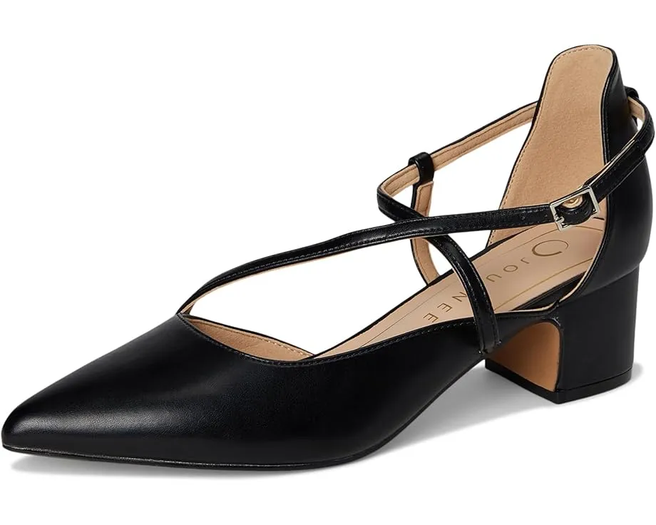 Туфли Galvinn на каблуке с острым носком и перекрещивающимися ремешками