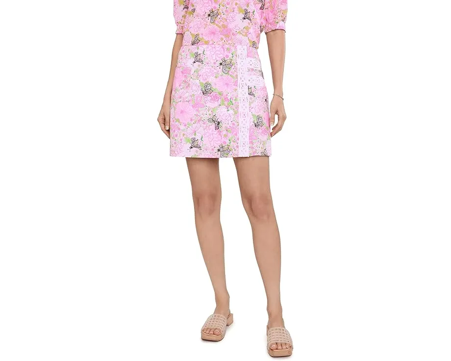 Мини шорты-юбка Daye с цветочным принтом Lilly Pulitzer