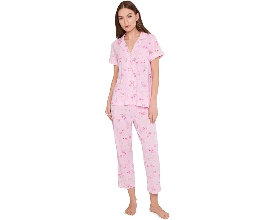 Пижамный комплект Lauren Ralph Lauren с длинными брюками из джерси