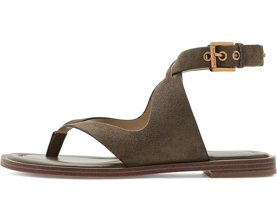 MICHAEL Michael Kors сандалии Irene Flat Thong с ремешком и плетеным верхом