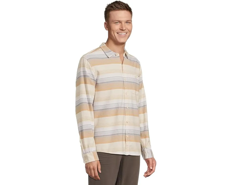 Рубашка Hurley Portland Stripe Stretch Flannel с длинным рукавом