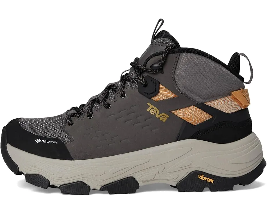 Трекинговые ботинки Teva Grandview Max GTX с мембраной GORE-TEX и подошвой Vibram