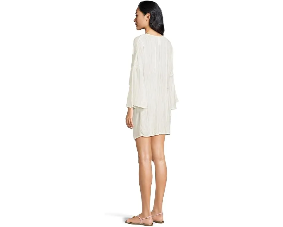 Туника-парео BECCA Radiance с глубоким вырезом и завязкой спереди