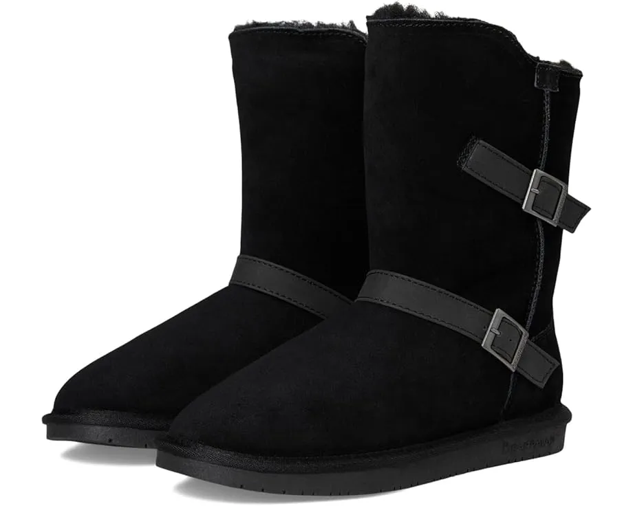 Зимние угги Bearpaw Valerie с подкладкой из овчины и декоративными ремешками