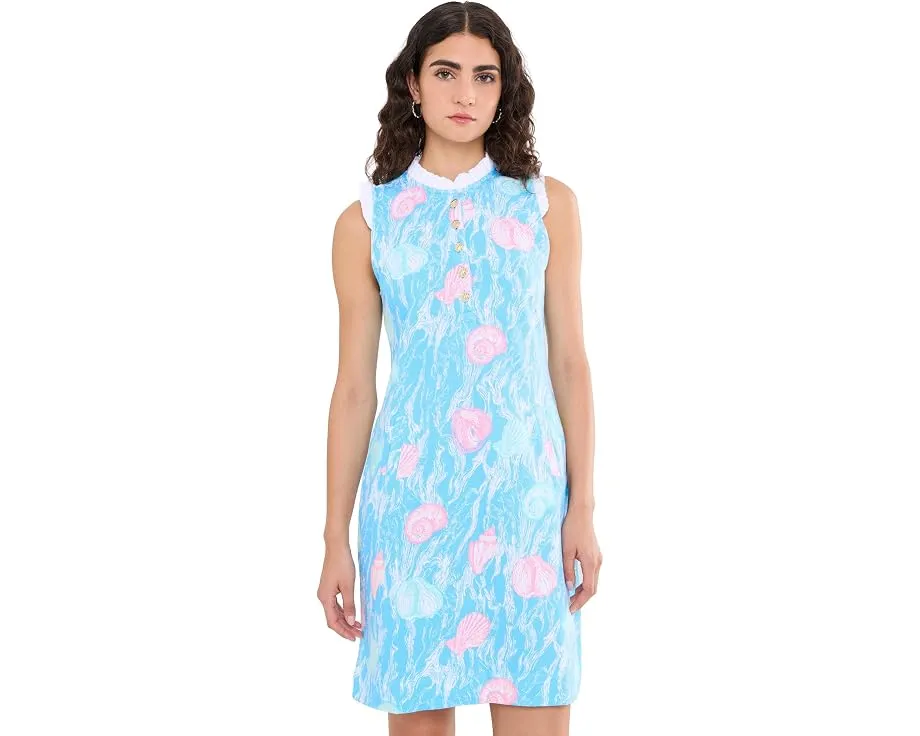 Lilly Pulitzer Платье Evangeline без рукавов бирюзовое