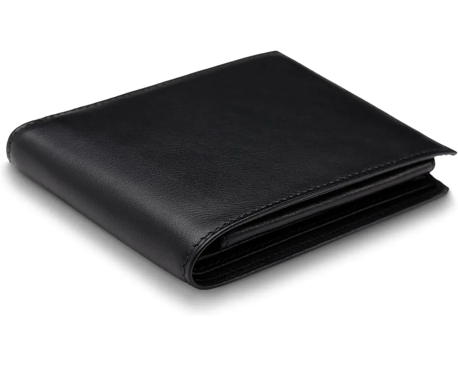 Кошелек для карт Bosca с отстегивающимся ID-футляром из кожи Nappa Vitello