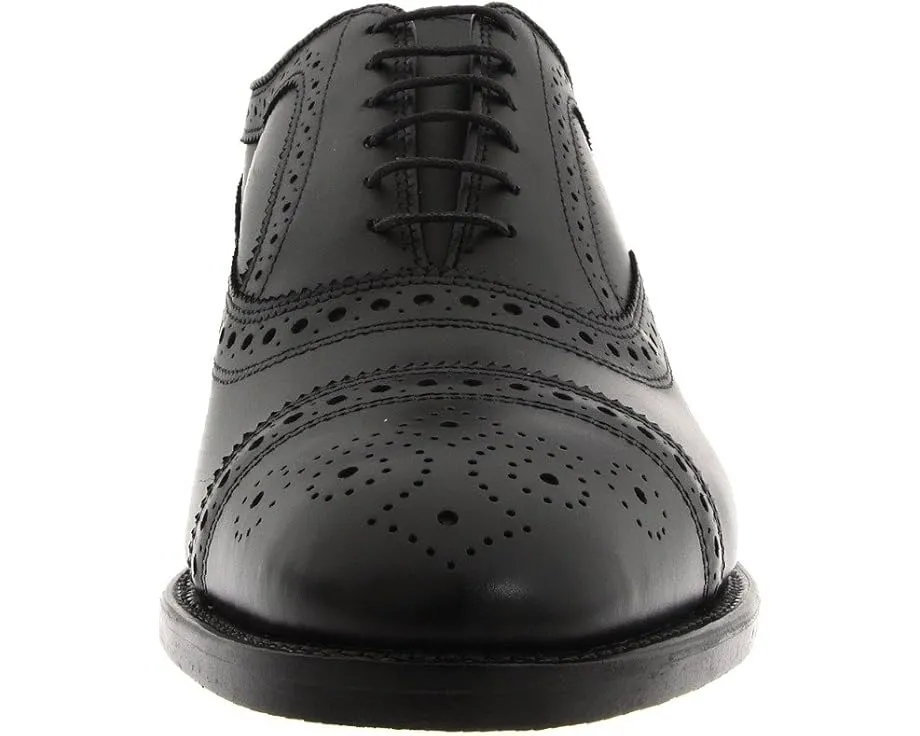 Оксфорды Allen Edmonds Strand с перфорацией и отделкой патina