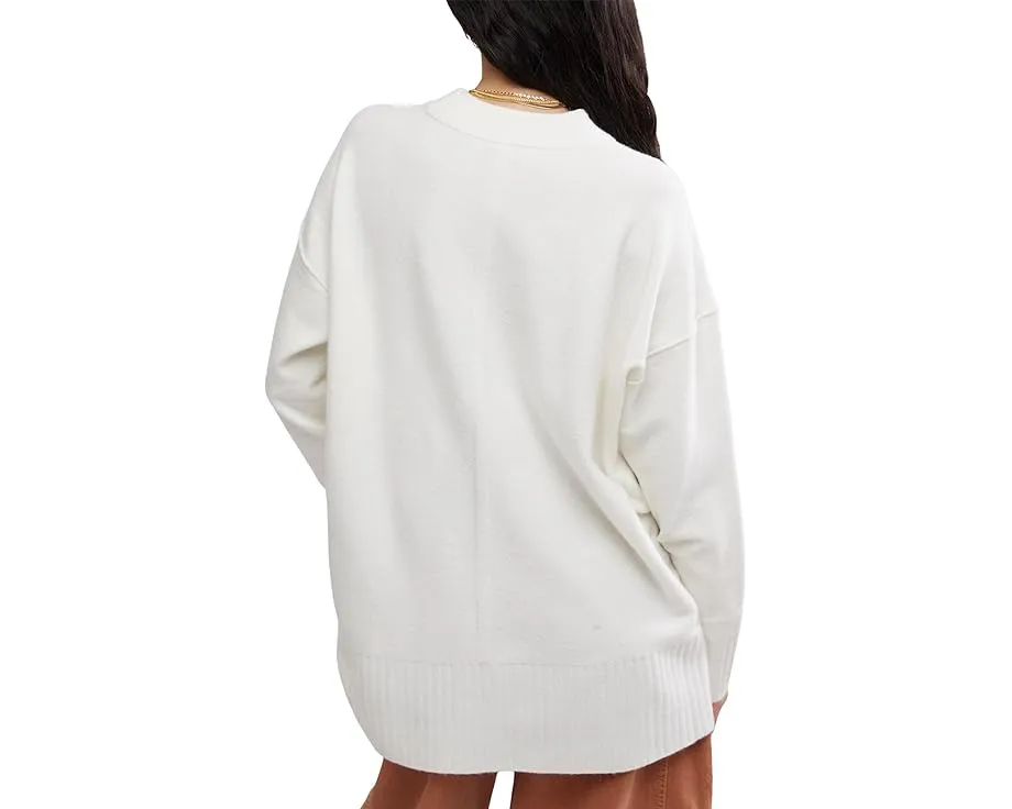 Свитер оверсайз Phoebe Pullover с контрастными резинками Free People