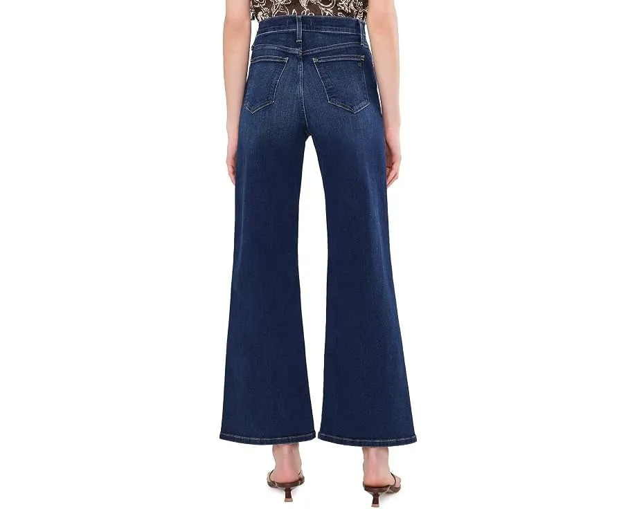 Madewell широкие джинсы Deep Ocean