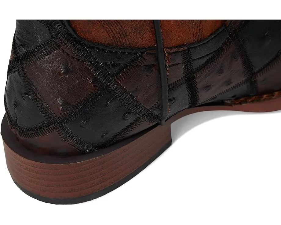 Ботильоны Bird Blocks с аппликацией под страуса Roper