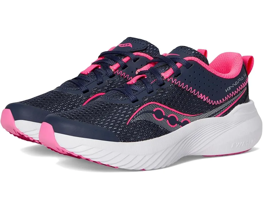 Детские кроссовки Saucony Kinvara 14 LTT с сетчатым верхом и амортизацией PWRRUN