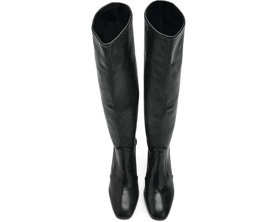 Ботинки Lucie Boot 75 Stuart Weitzman до колена на квадратном каблуке