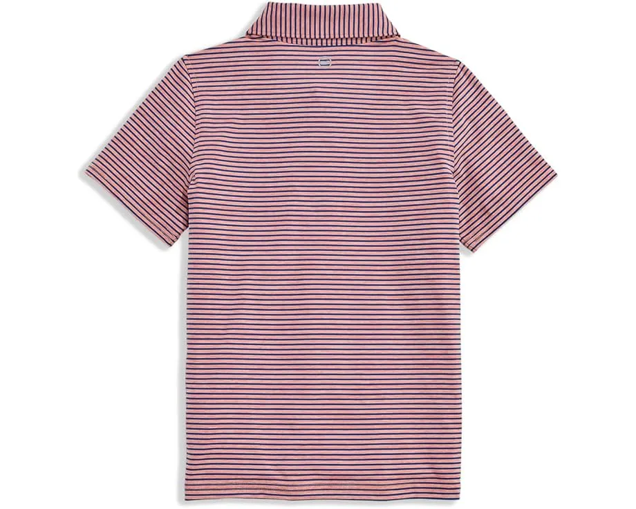Vineyard Vines поло Bradley Stripe Sankaty для детей из полиэстера