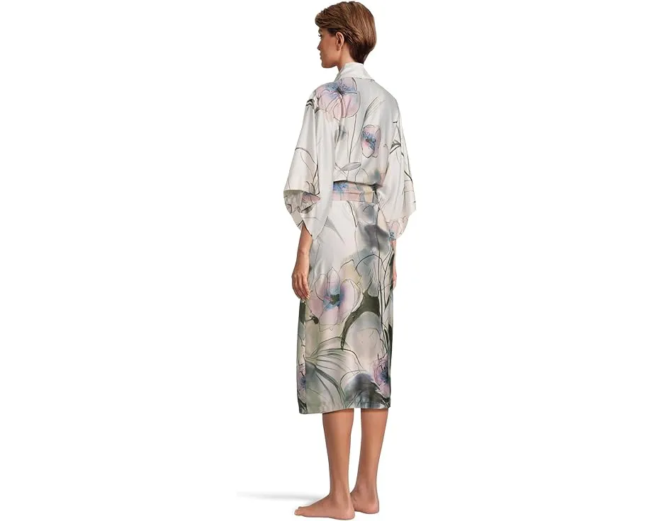 Халат Natori Hiyaku с лацканами и поясом