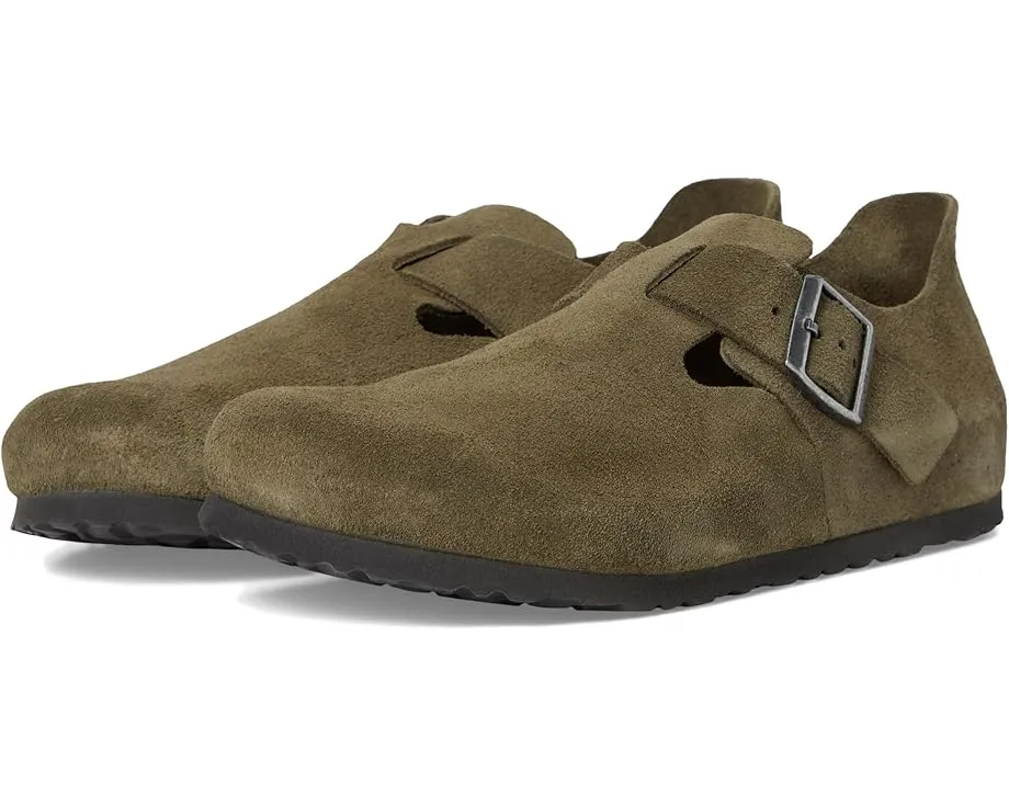 Биркенштоки London с пробковой стелькой и регулируемым ремнем