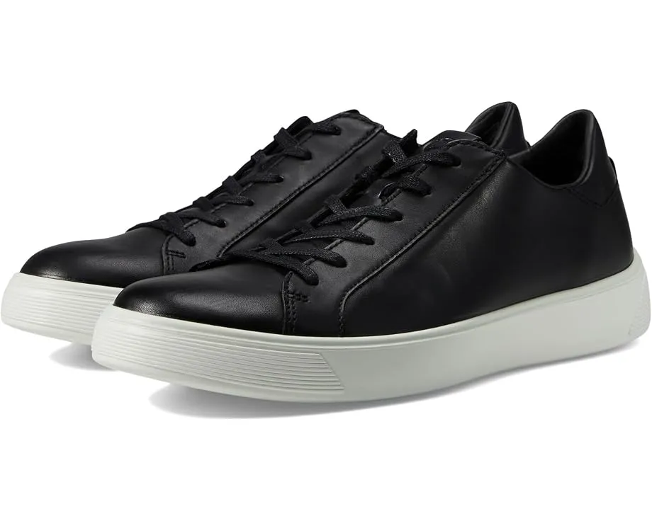 Кроссовки ECCO Street Tray Dress Sneaker черные с технологией FLUIDFORM