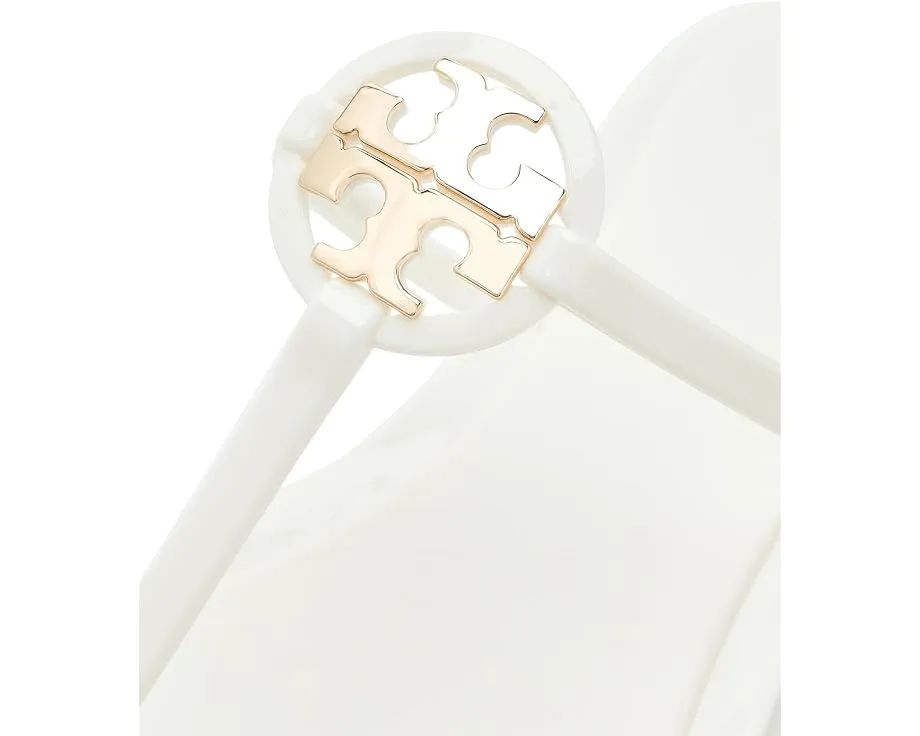 Желейные босоножки Tory Burch Mini Miller с логотипом Double T