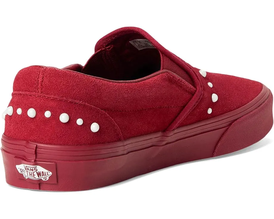 Классические слипоны Vans с вафельной подошвой и кантом