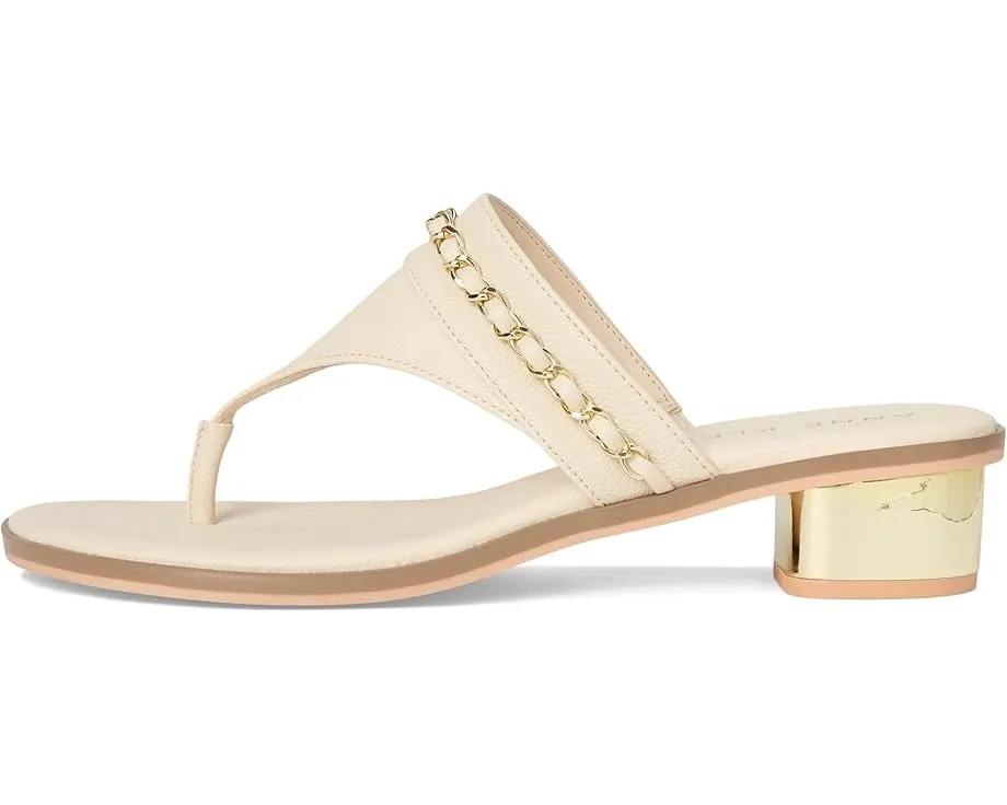Сандалии Anne Klein Taylor на каблуке с перекрещивающимися ремешками и цепочкой