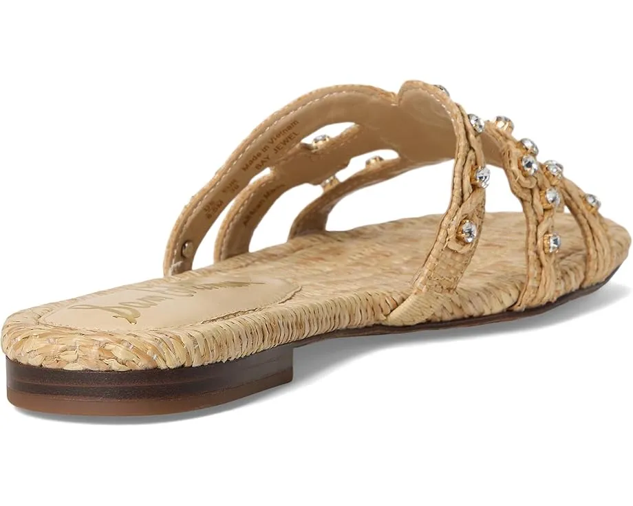 Сандалии Sam Edelman Bay Jewel с декором и квадратным каблуком