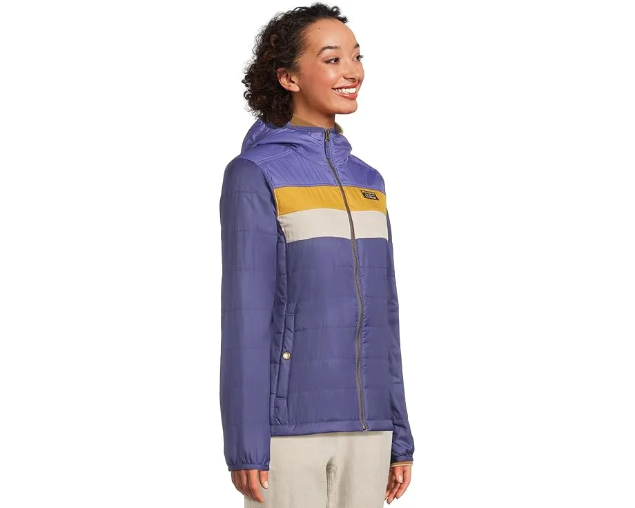 Пуховик L.L.Bean Mountain Classic с капюшоном Color Block