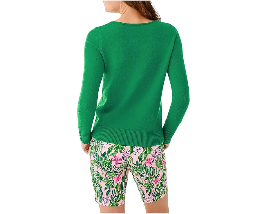 Свитер Lola с лодочным вырезом и пуговицами на манжетах Lilly Pulitzer