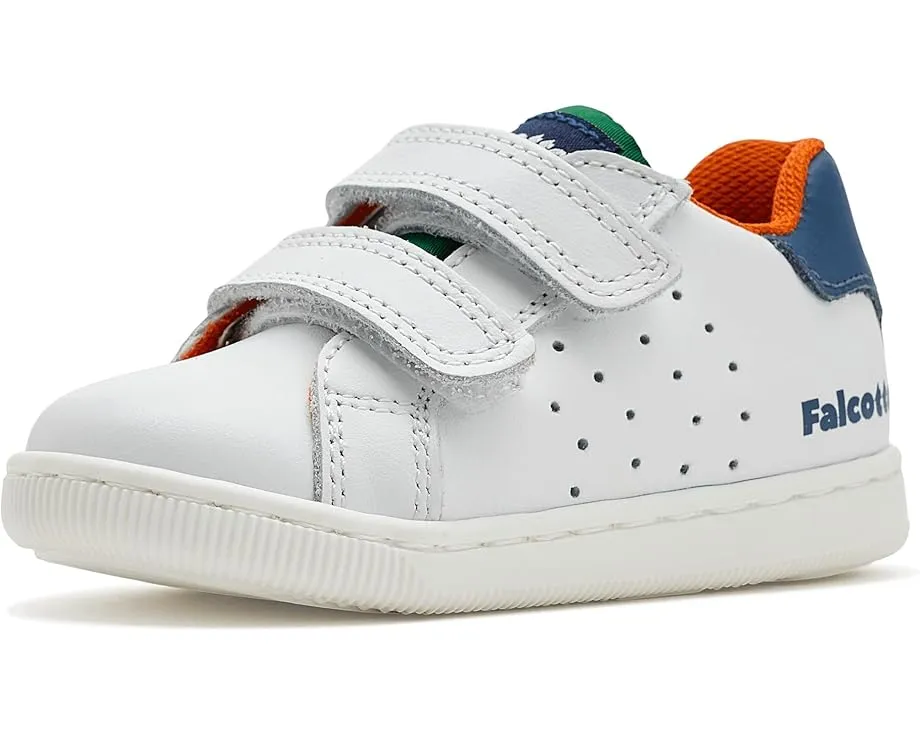 Кожаные кроссовки Naturino Kiner Low Vl с боковой перфорацией