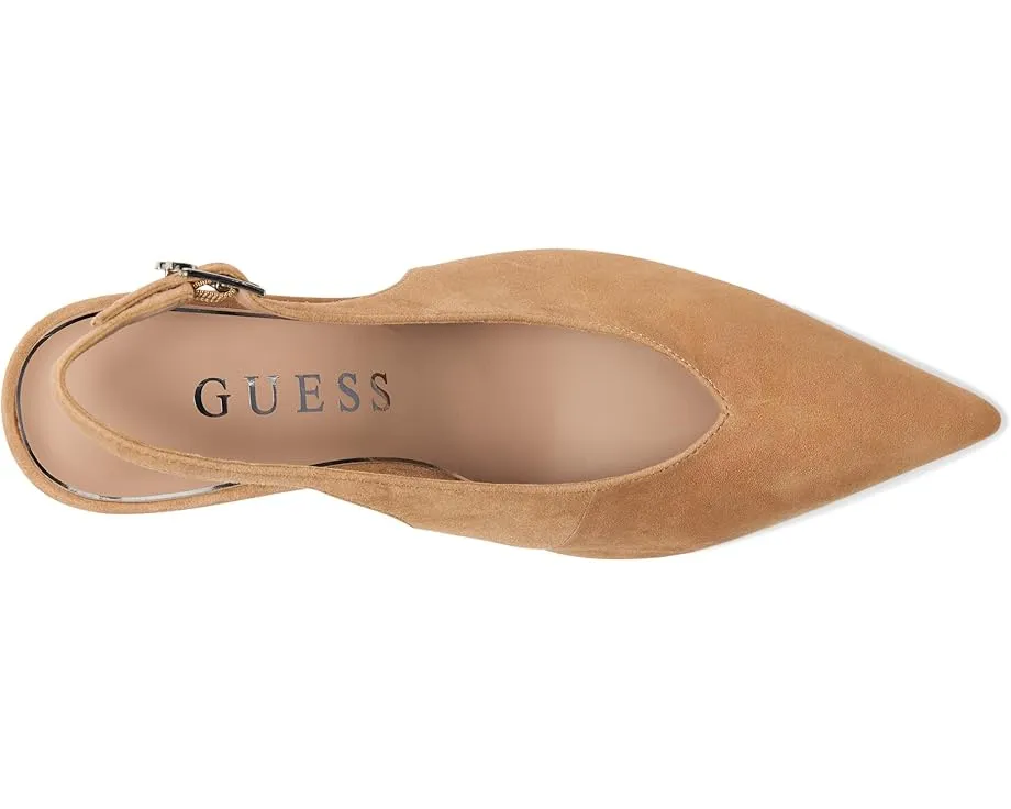 Туфли лодочки GUESS Primo на шпильке с острым носком и ремешком