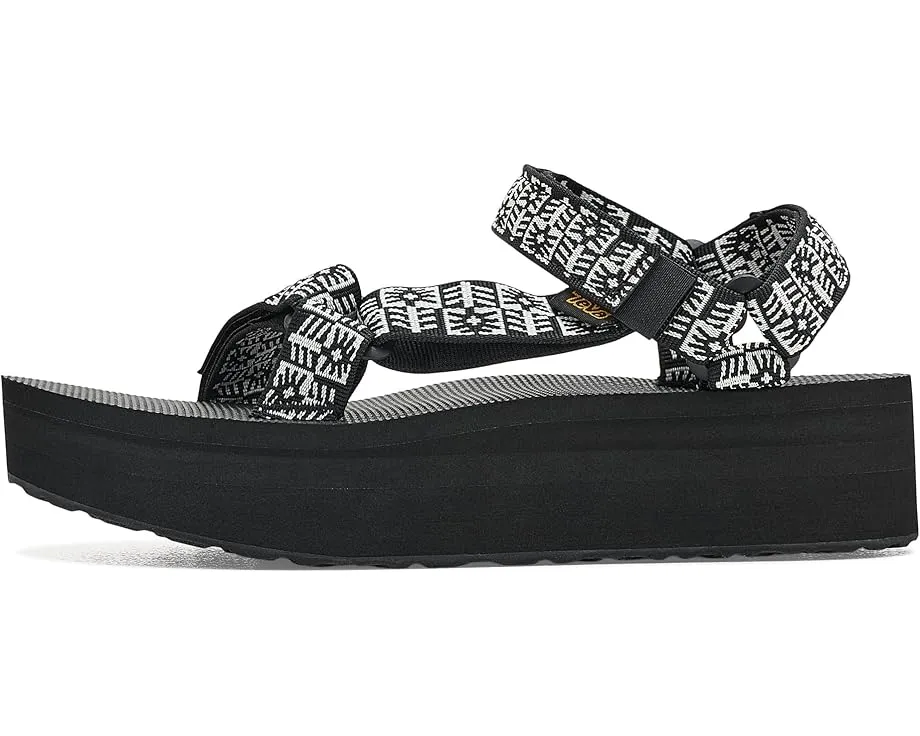 Сандалии Teva Flatform на платформе с ремешками из переработанного полиэстера