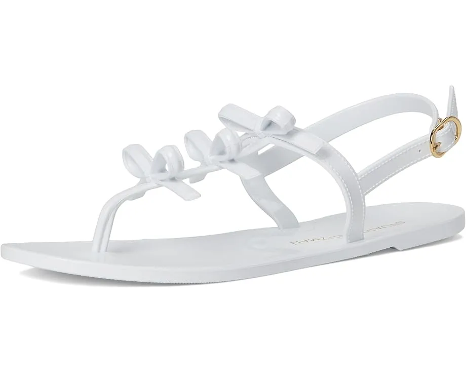 Босоножки Stuart Weitzman FELICITY MULTI JELLY с открытым носком и регулируемой пряжкой