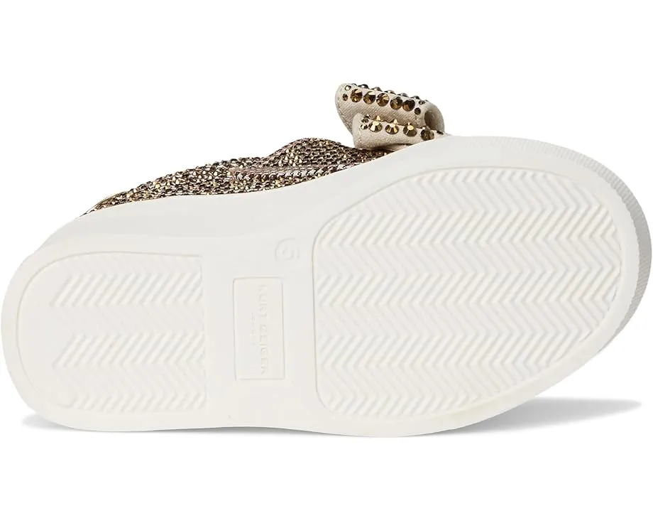 Кроссовки Kurt Geiger London Kids Mini Laney Bow для малышей с кожаным верхом