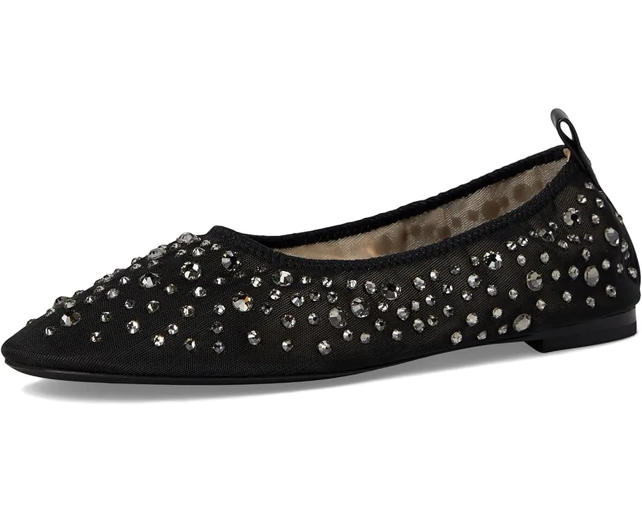 Балетки Tory Burch Crystal Ballet с кристаллами и эластичным краем