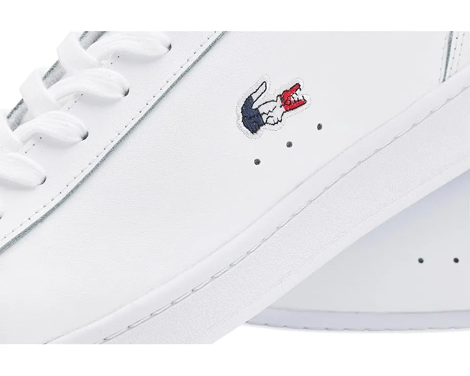 Кроссовки Lacoste Carnaby Set Trainers с кожаным верхом и стелькой Ortholite
