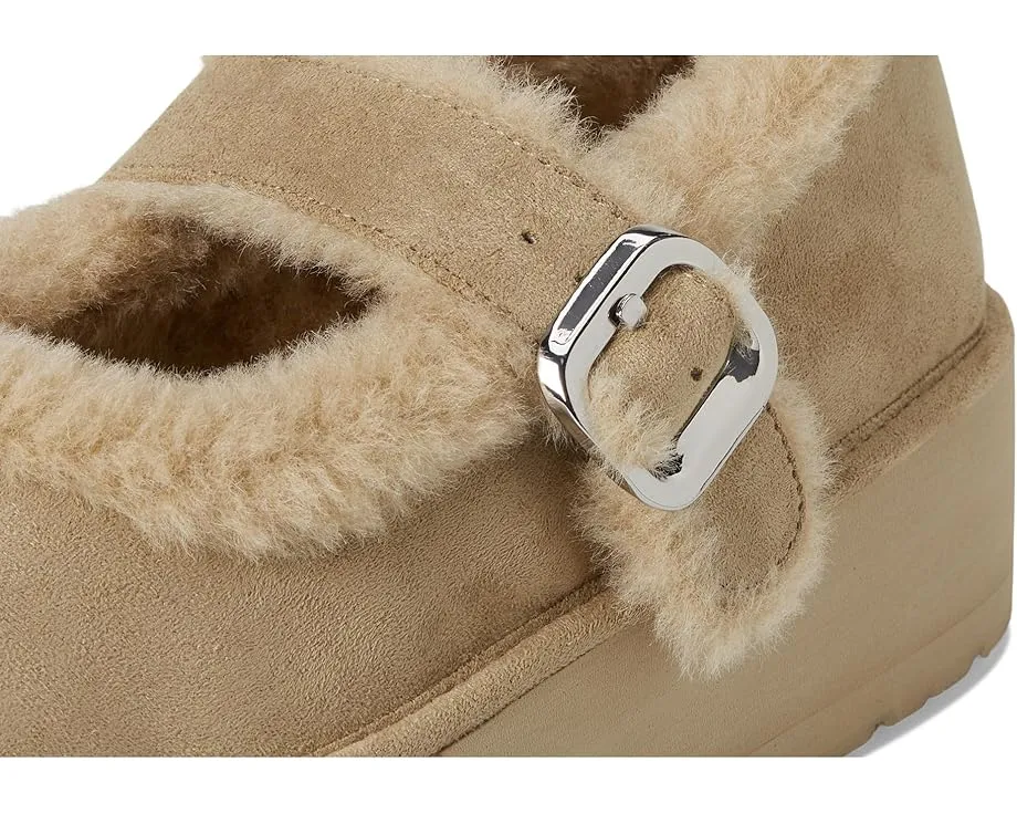 Туфли Madden Girl Elenaa на платформе с регулируемым ремешком и искусственным мехом