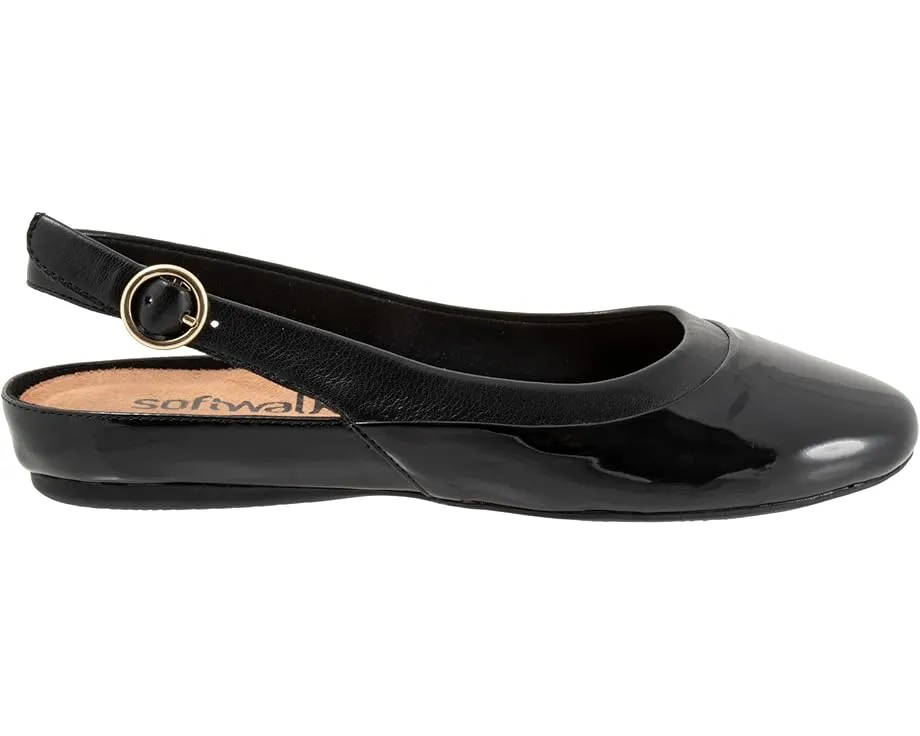 Туфли SoftWalk Sheffield из кожи с застежкой на пряжку и съемной стелькой