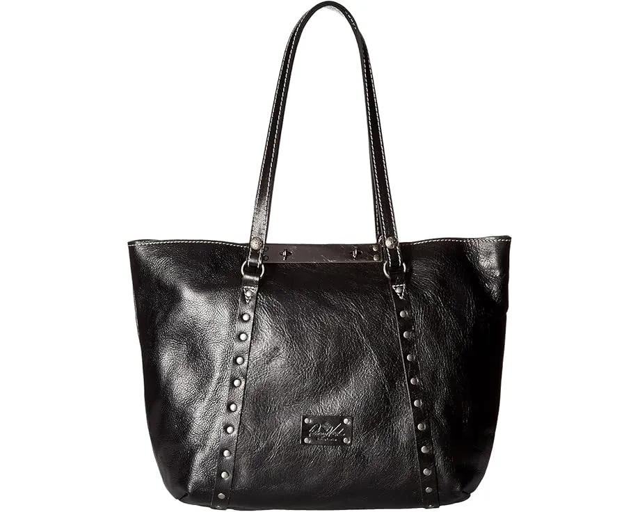 Сумка-тоут Patricia Nash Benvenuto из кожи с закручивающимся замком