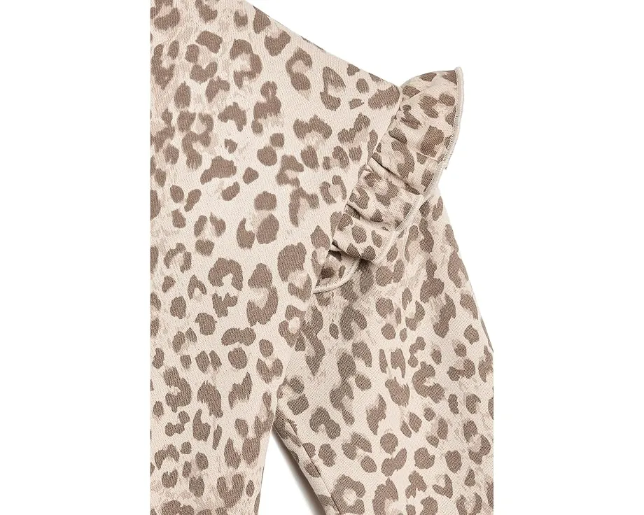 AOP Flutter Sleeve Pullover and Barrel Pant Set (Toddler/Little Kid)
