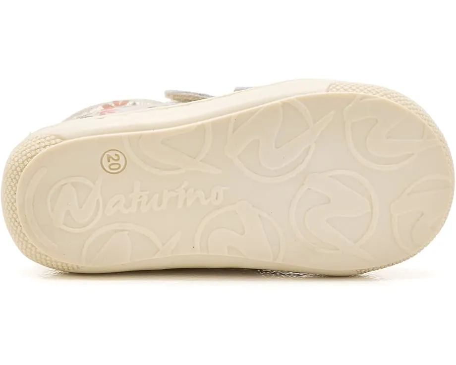 Кроссовки Naturino Cocoon Vl с цветочным принтом и защитным носком