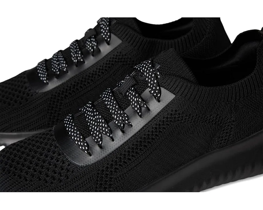 Кроссовки Brena на шнурках с трикотажным верхом и круглым носком