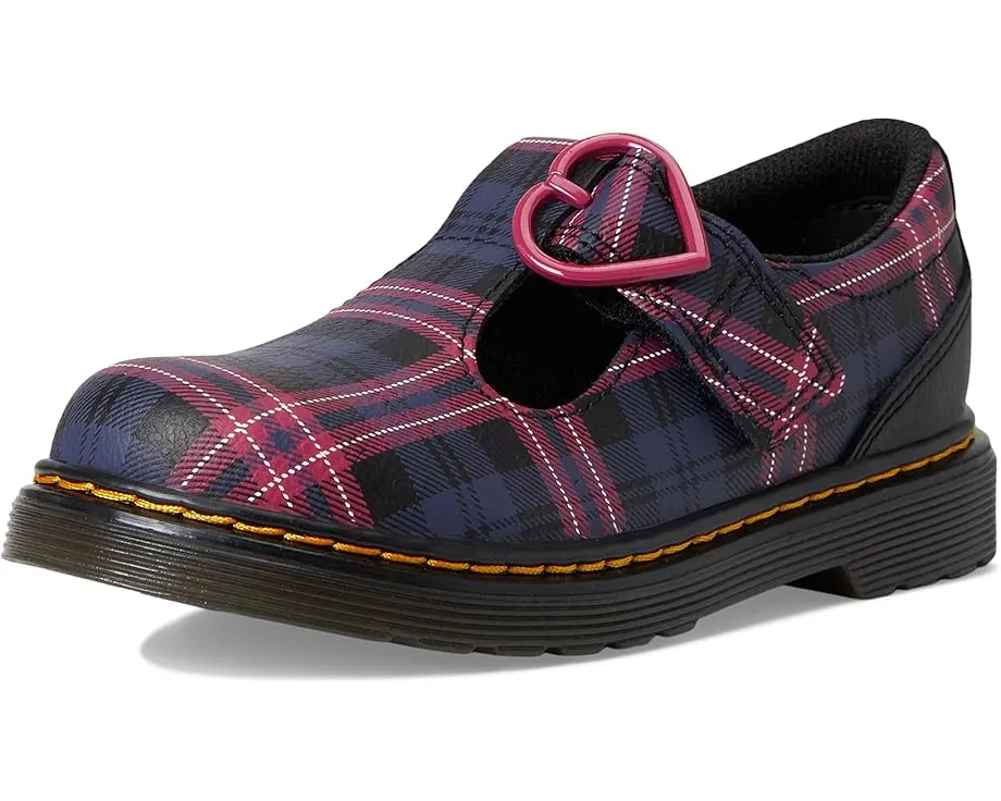 Туфли T-bar Dr. Martens Polley II J для детей с перфорацией